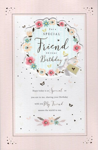 Picture of SPECIAL FRIEND BIRTHDAY CARD